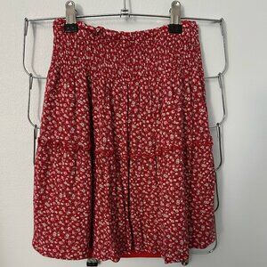 Hollister floral skirt